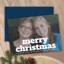 Search for navy blue christmas cards Script