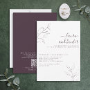 Search for plum invitations Floral