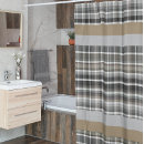 Search for brown striped shower curtains Bathroom