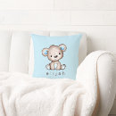 Search for brown and blue cushions For kids