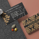 Search for california business cards Gold