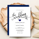 Search for navy and white invitations Elegant