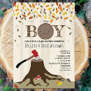Search for lumberjack baby shower invitations Forest