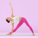 Search for pink polka dots leggings White