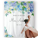 Search for blue hydrangea art Bridal shower