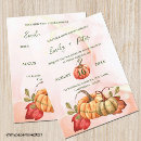 Search for cute pumpkin invitations Leaves