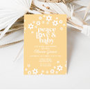 Search for peace love invitations Daisy