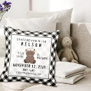 Search for black bear cushions Black and white