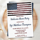 Search for soldiers welcome home party invitations Army