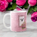 Search for vintage pink roses mugs Initial
