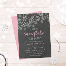 Search for pink winter wonderland baby shower invitations Is on the way