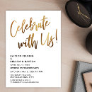Search for metallic wedding invitations Simple