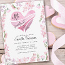 Search for a little sweetheart invitations For her
