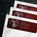 Search for skeleton wedding return address labels Floral