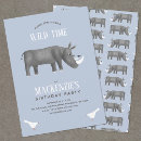 Search for rhinos invitations Rhinoceros
