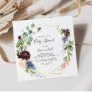Search for navy and gold baby shower invitations For her