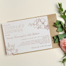 Search for rose gold shower wedding invitations Elegant