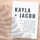 Search for cool wedding invitations Modern