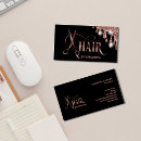 Search for wig business cards Hairdresser