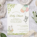 Search for kittens invitations Floral