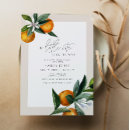 Search for orange fruit invitations Gender neutral