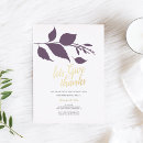 Search for purple seasonal invitations Typography