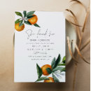 Search for orange bridal shower invitations Main squeeze