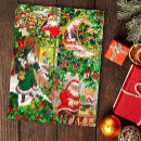Search for moon christmas cards Old fashioned