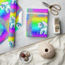Search for colorful unicorn wrapping paper Girl