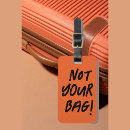 Search for funny luggage tags Vintage