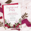 Search for floral engagement party invitations Engaged
