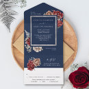Search for navy and silver wedding invitations Budget