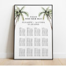 Search for tropical wedding seating charts Beach