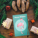 Search for pink flamingo christmas cards Winter