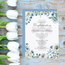 Search for white flowers confirmation invitations Elegant
