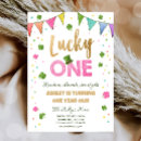 Search for lucky one invitations St patricks day