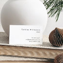 Search for simple plain white business cards Basic