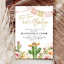 Search for watercolor cactus invitations Baby sprinkle
