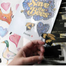 Search for bee art stickers Daisy