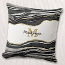 Search for black marble cushions Abstract