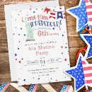 Search for 4th of july birthday invitations Stars stripes and fun