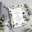 Search for anemone wedding invitations Elegant