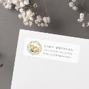 Search for animal return address labels cute