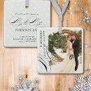 Search for first anniversary christmas tree decorations Merry and married