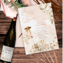 Search for hat bridal shower invitations Blush pink