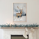 Search for christmas reindeer art winter