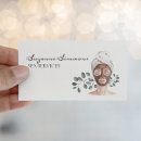 Search for facial business cards Massage