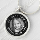 Search for border round key rings Black and white