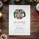 Search for ugly sweater party invitations Watercolor