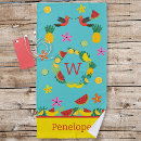Search for tropical beach towels Turquoise